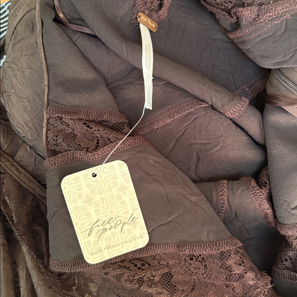 Free People Maybe Forever Maxi Dress in Deep Fudge - Picture 13 of 14